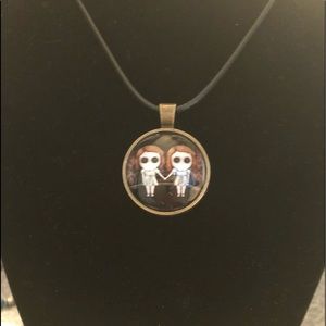 The Shining Twins inspired 18” adjustable pendant
